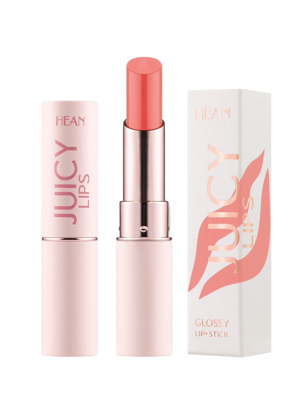 Губная помада JUICY LIPS 01 Peach Please Hean (370389506)