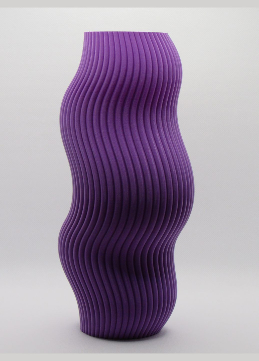 Ваза Хвиля фіолетова No Brand (322233967)