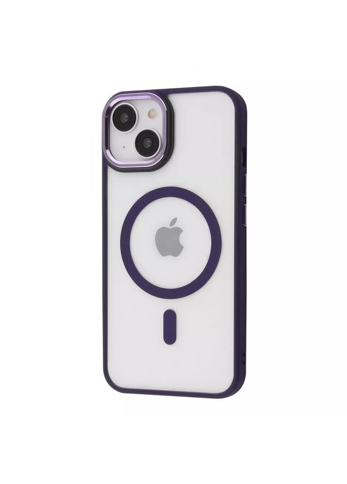 Чохол Cover Glossy Ardor Case with MagSafe для iPhone 13 Фіолетовий Wave (293504697)