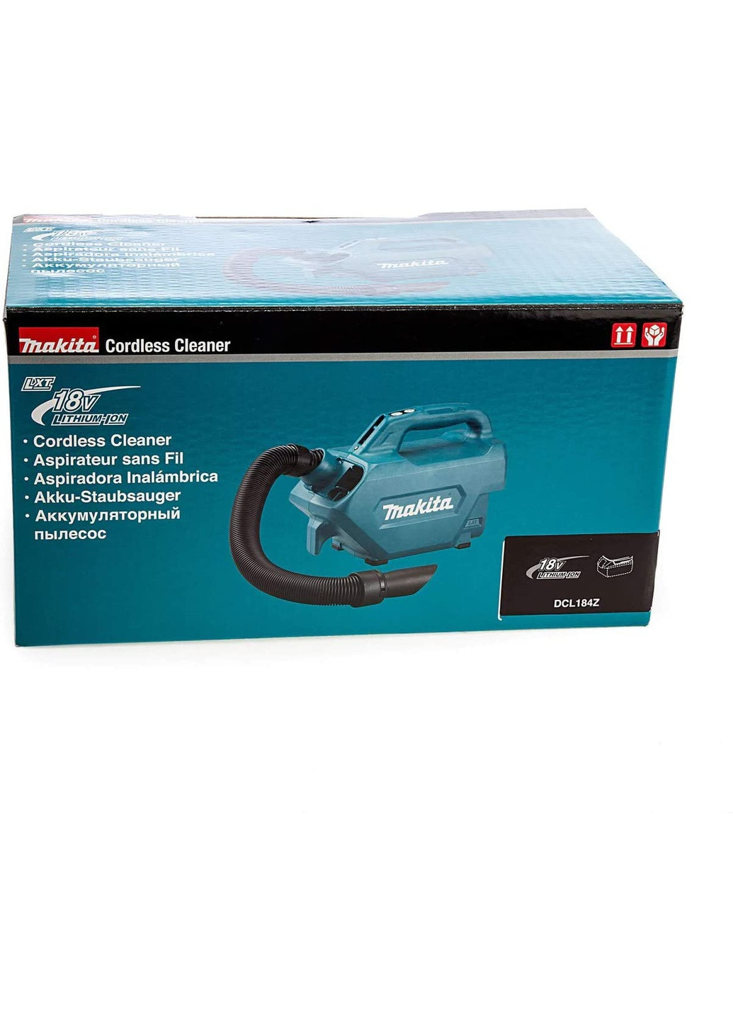 Акумуляторний пилосос DCL184Z LXT (18В, 500мл) електричний ручний для транспортних засобів (4204) Makita (295043773)