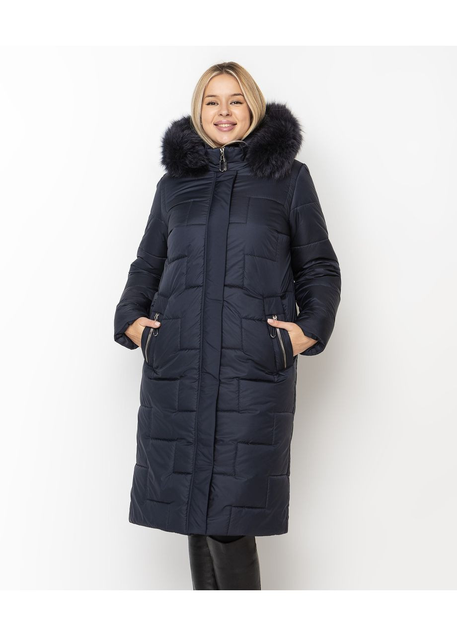 Синій зимній Пуховик Liardi