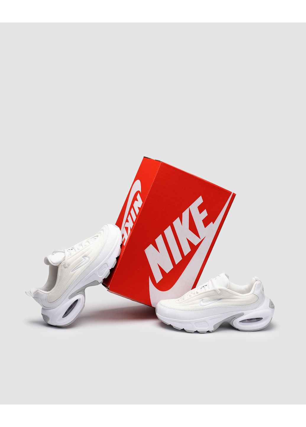 КРОССОВКИ ЖЕНСКИЕ NIKE AIR MAX PORTAL WHITE НАЙК АИР МАКС ТН ПЛЮС No Brand белые демисезоны (367172724)
