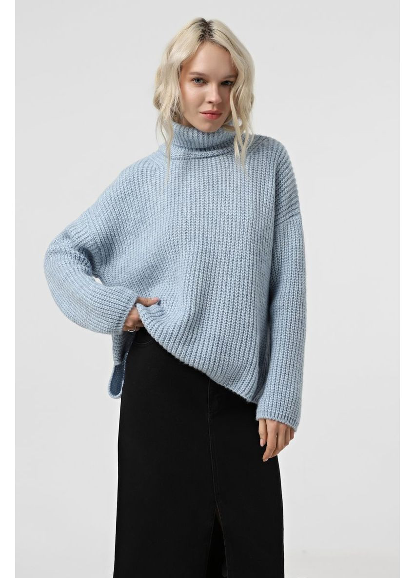 Голубой зимний свитер sw974 Sewel