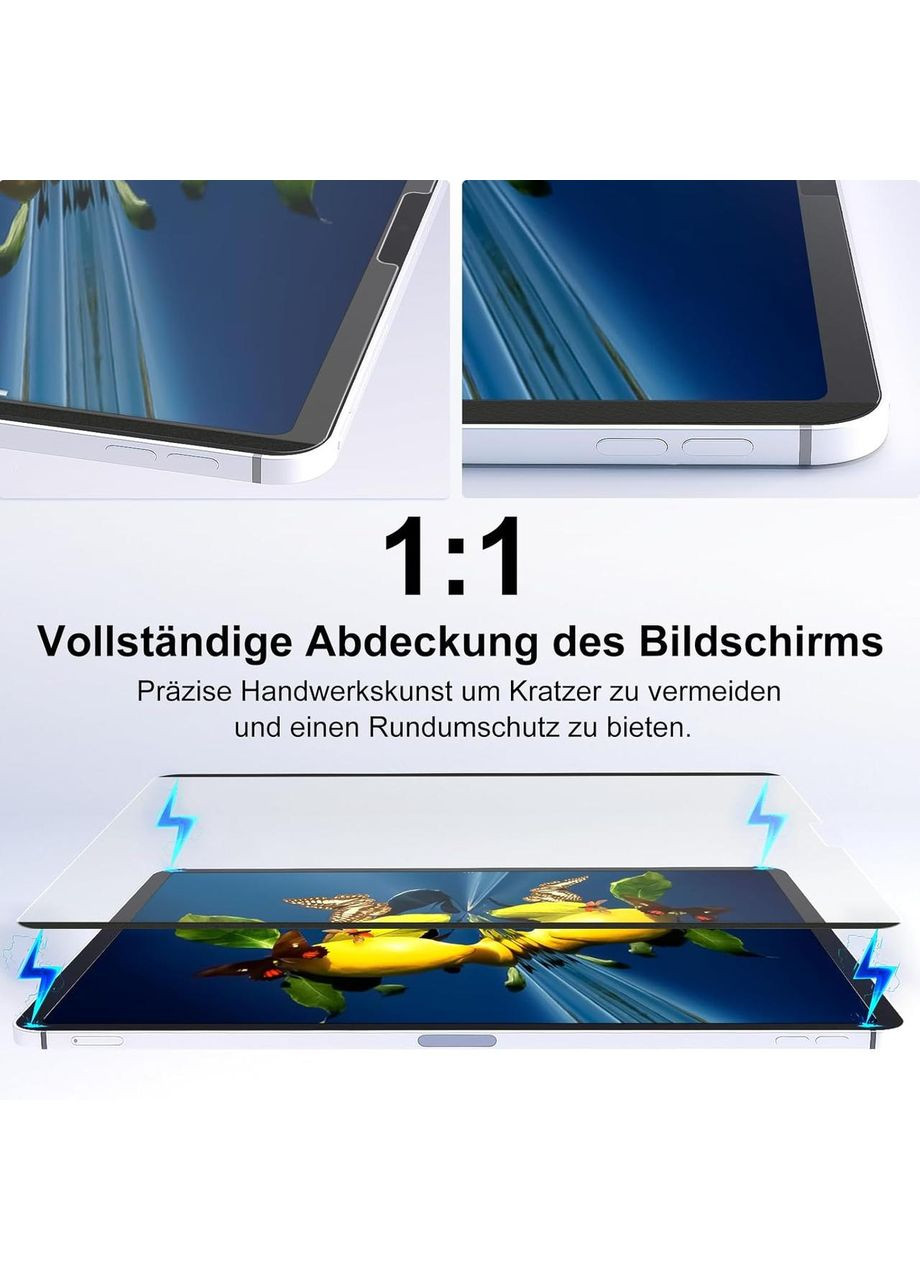 Магнитная защитная пленка 2 шт для iPad 10.2" 9, 8, 7 поколения 2019, 2020 2021, съемное антибликовое покрытие No Brand (365756369)
