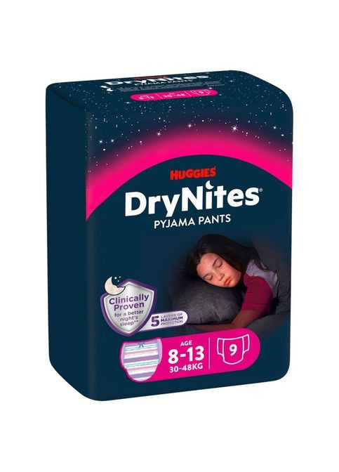 Підгузки (5029053527604) Huggies DryNites для дівчаток 8-13 років 9 шт (357436138)