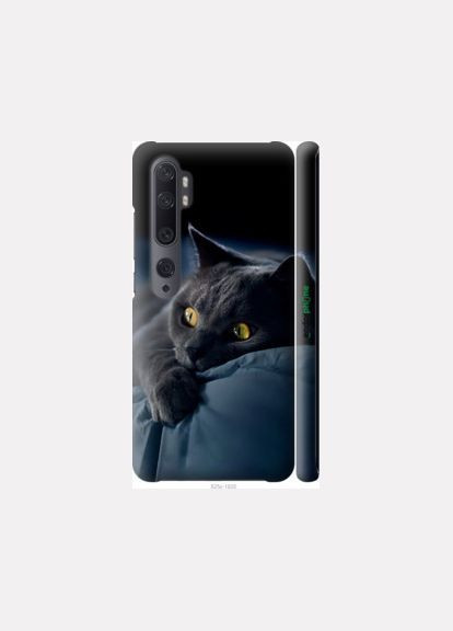Чехол на Xiaomi Mi Note 10 Дымчатый кот "825m-1820-2448" Endorphone (348079374)