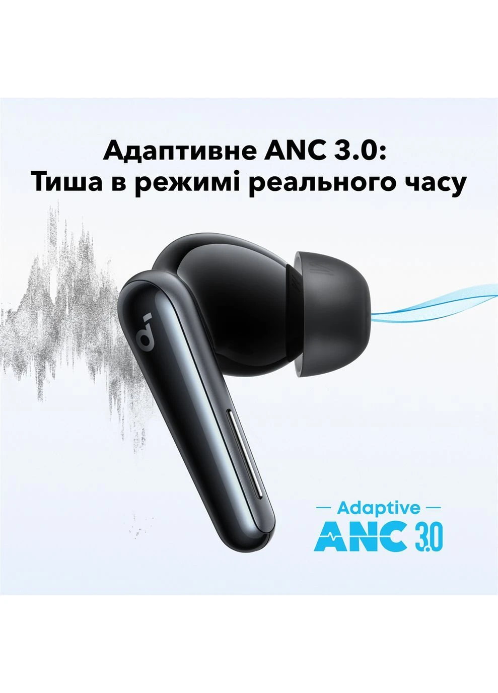 Навушники Anker SoundCore Liberty 5 Black TWS ANC Чорний No Brand (401620538)