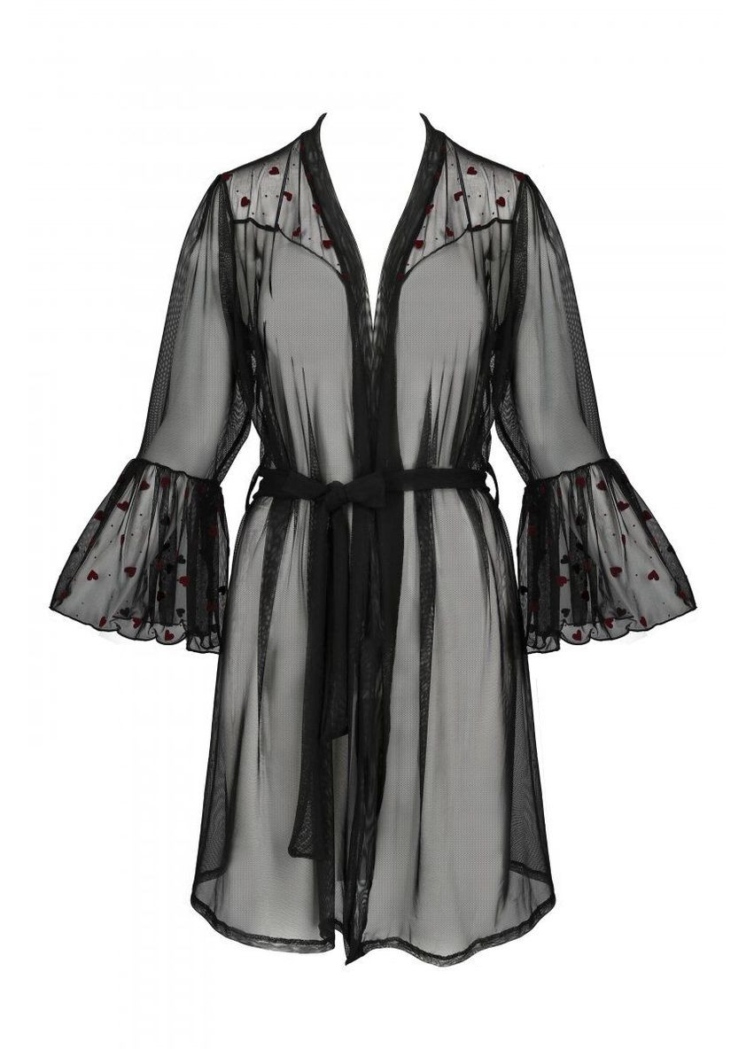 Воздушный пеньюар LOVELIA PEIGNOIR black S – M- Passion (297394262)