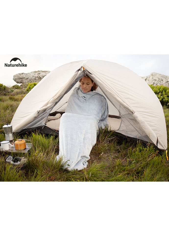 Спальный мешок - подушка CNK2300SD022, светло-серый (A-017738) Naturehike (317566920)