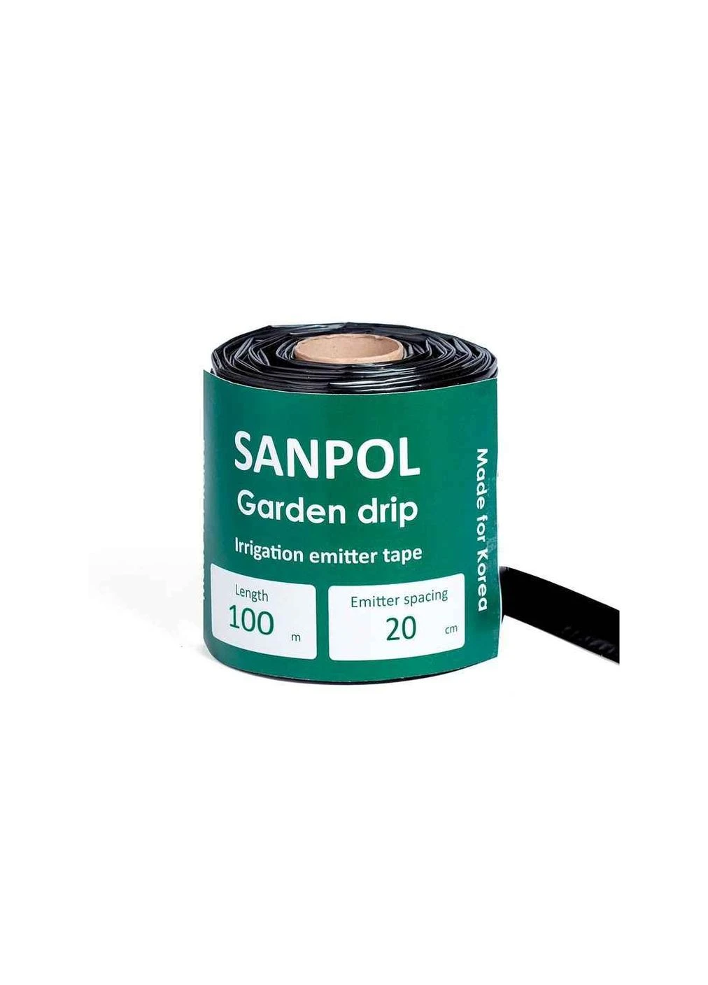 Капельная лента 100м 16мм 1,38л/ч 8mil 20см GARDEN DRIP Sanpol (400255221)