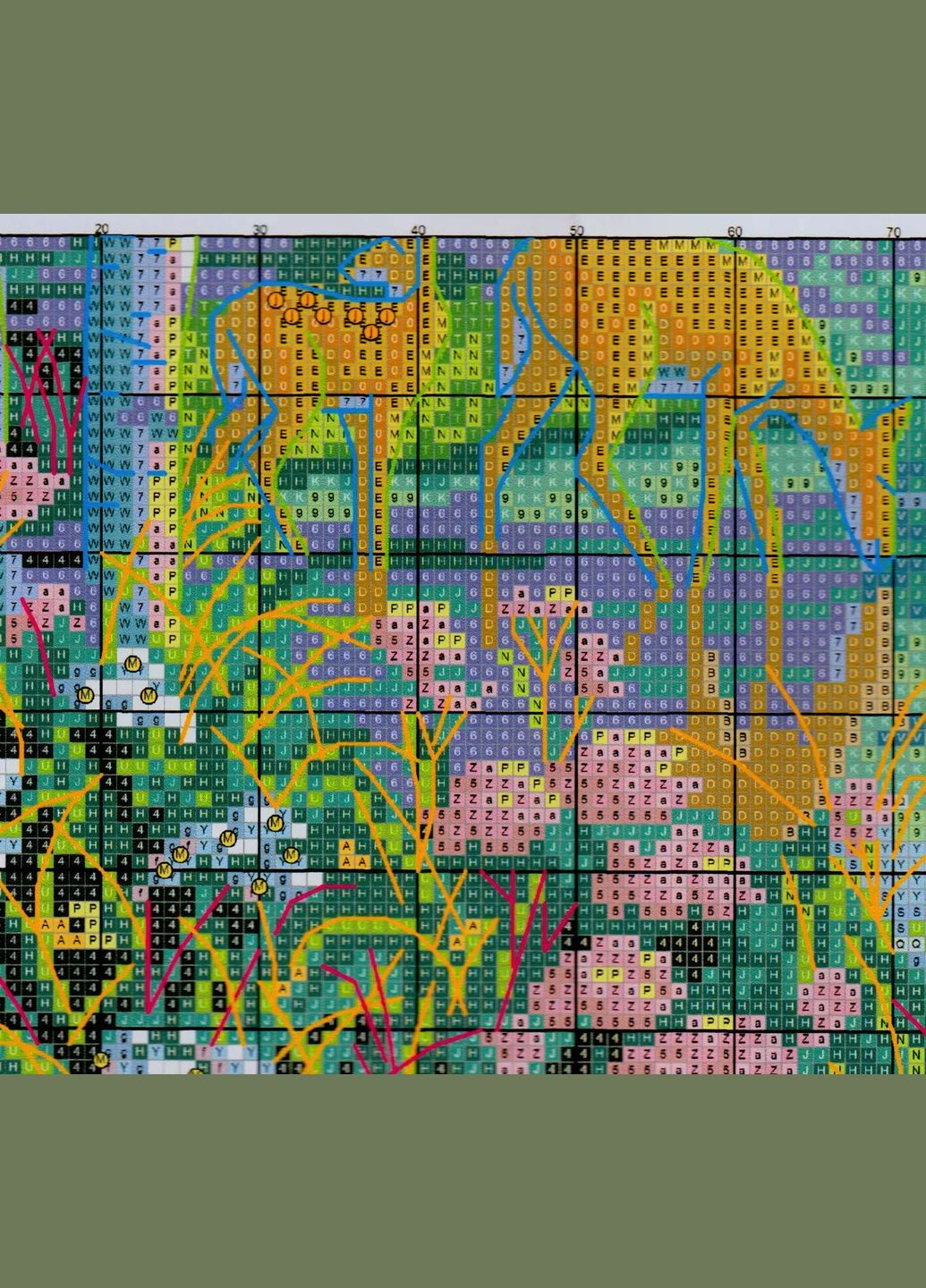 Набір для вишивання за нанесеною на канву схемою "Leisure hut". AIDA 14CT printed 61*48 см Joy Sunday (313614132)