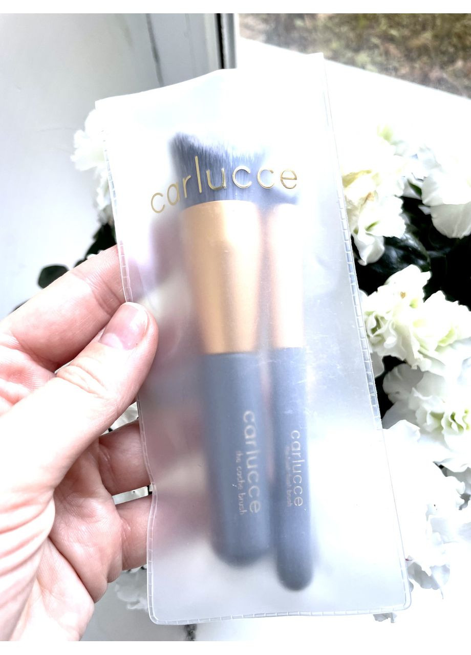 Набір з двох шикарних пензлів Carlucce Cappalli (367832450)