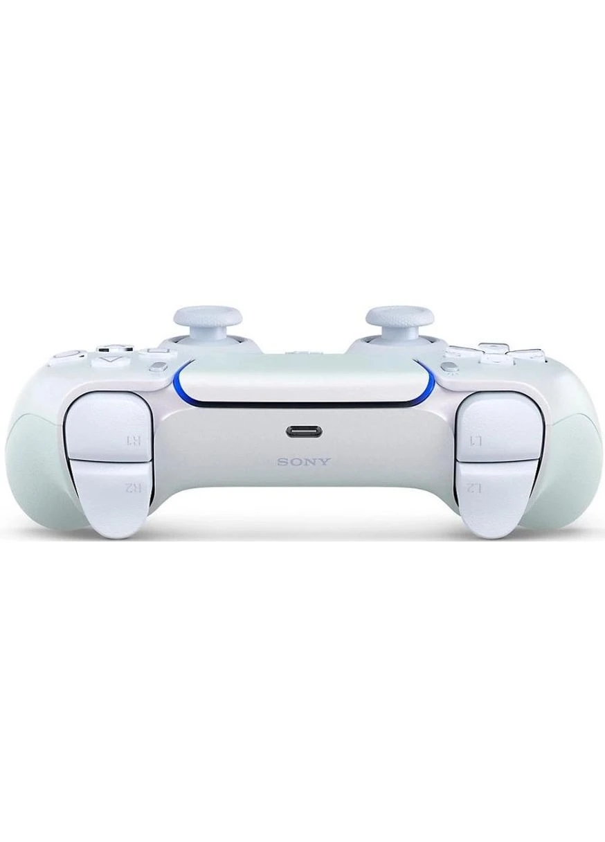Геймпад DualSense Bluetooth PS5 Chrome Pearl (1000050600) PlayStation (391609850)