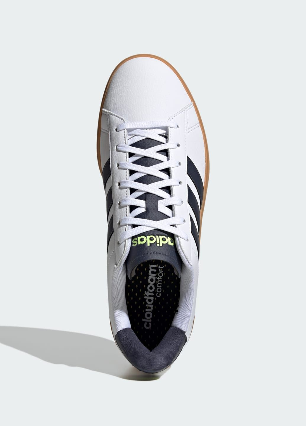 Білі всесезон кросівки grand court 2.0 adidas