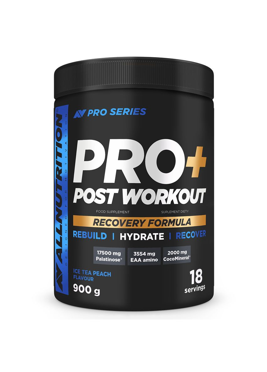 Післятренувальний комплекс для відновлення Pro+ Post Workout Pro Series 900 г (18 порц.) Allnutrition (348139259)