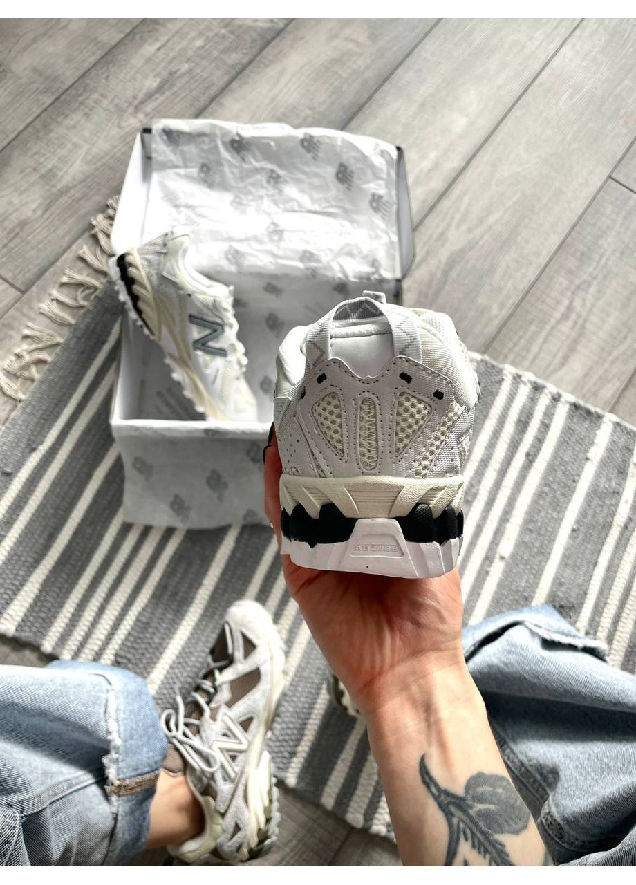 Белые демисезонные кроссовки мужские new balance 610 nimbus cloud white black ml610tba нью беланс 610 No Brand