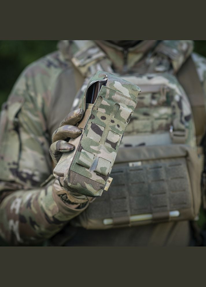 Подсумок на два магазина закрытый Fastex Multicam M-TAC (315147903)