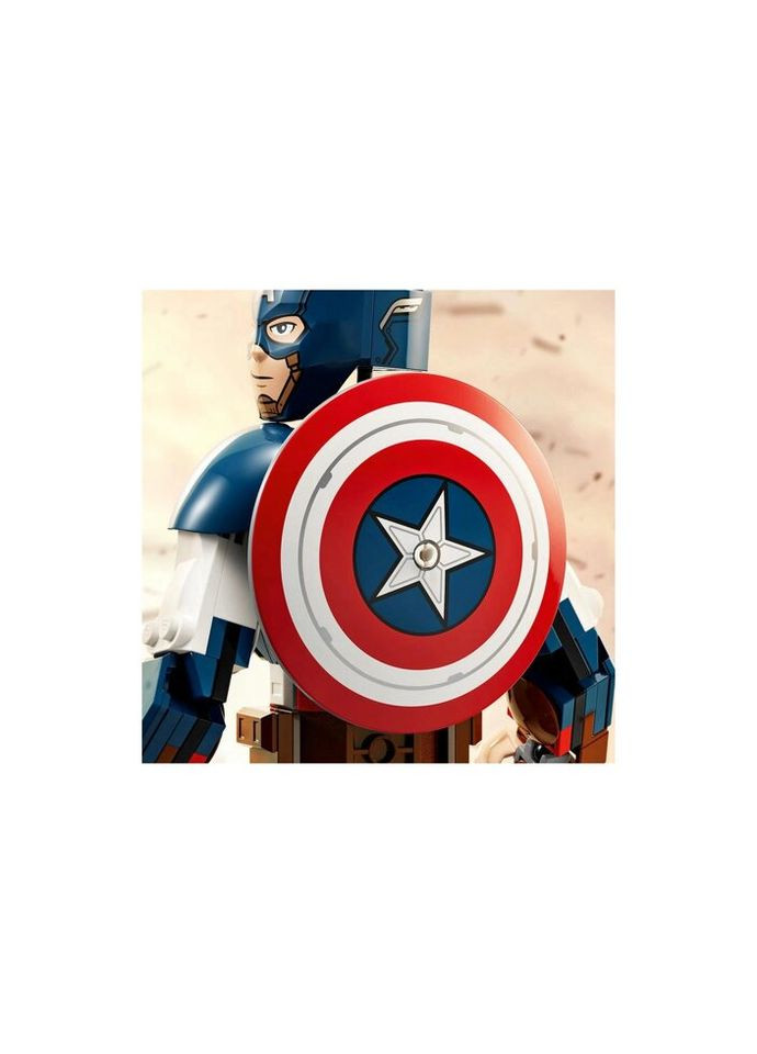 Конструктор Marvel Фигурка Капитана Америка для сборки 310 деталей (76258) Lego (281426318)
