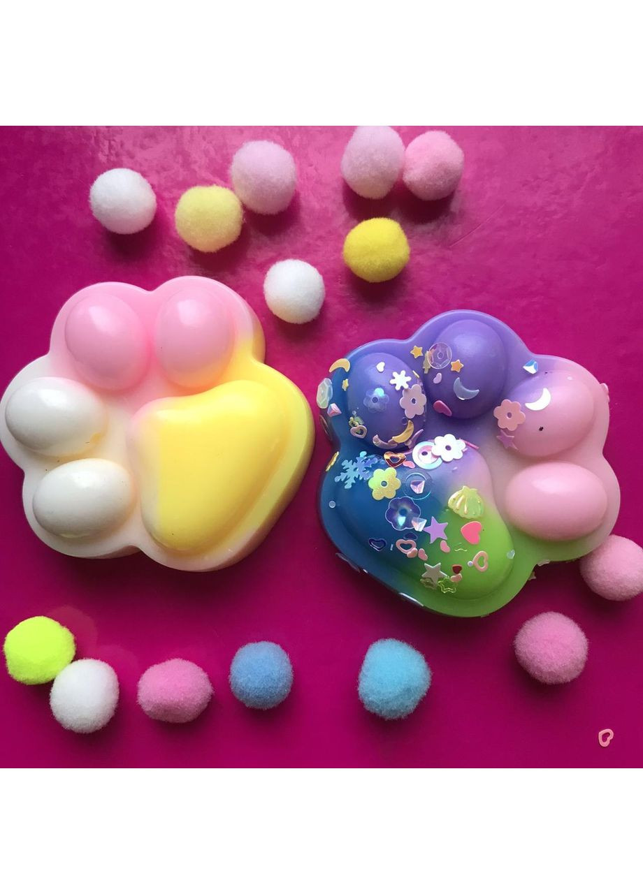 Набір (2 шт) Таба Лапка котика Іграшка (дизайн 279) Creative (355410080)