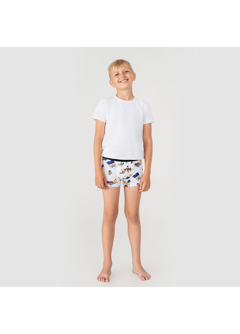Футболка, KU110-05 MAN's SET Basic U-neck Kids для хлопчика (366575164)