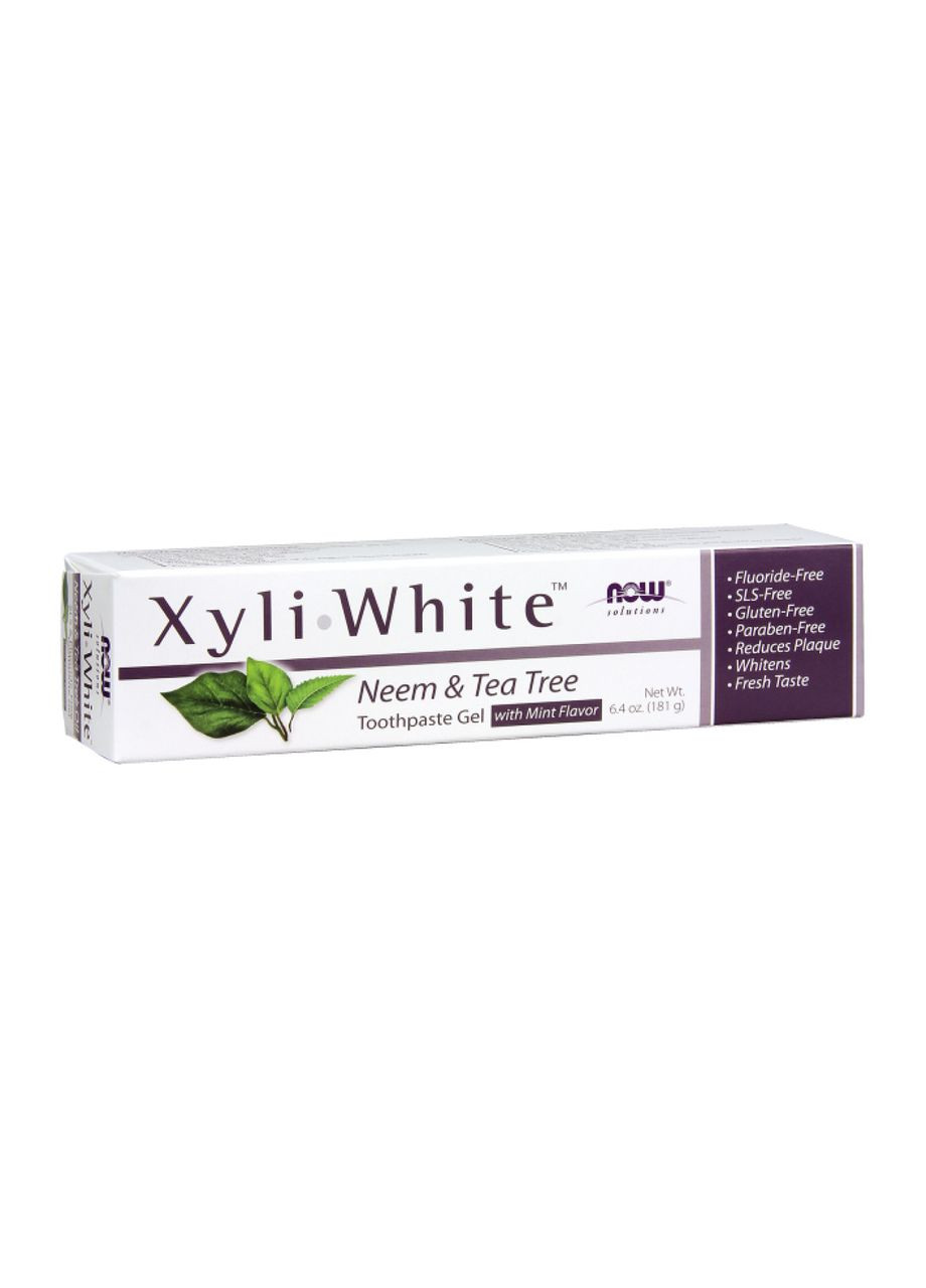 XyliWhite™ Neem & Tea Tree Toothpaste Gel - 6.4oz Now Foods (369400709)