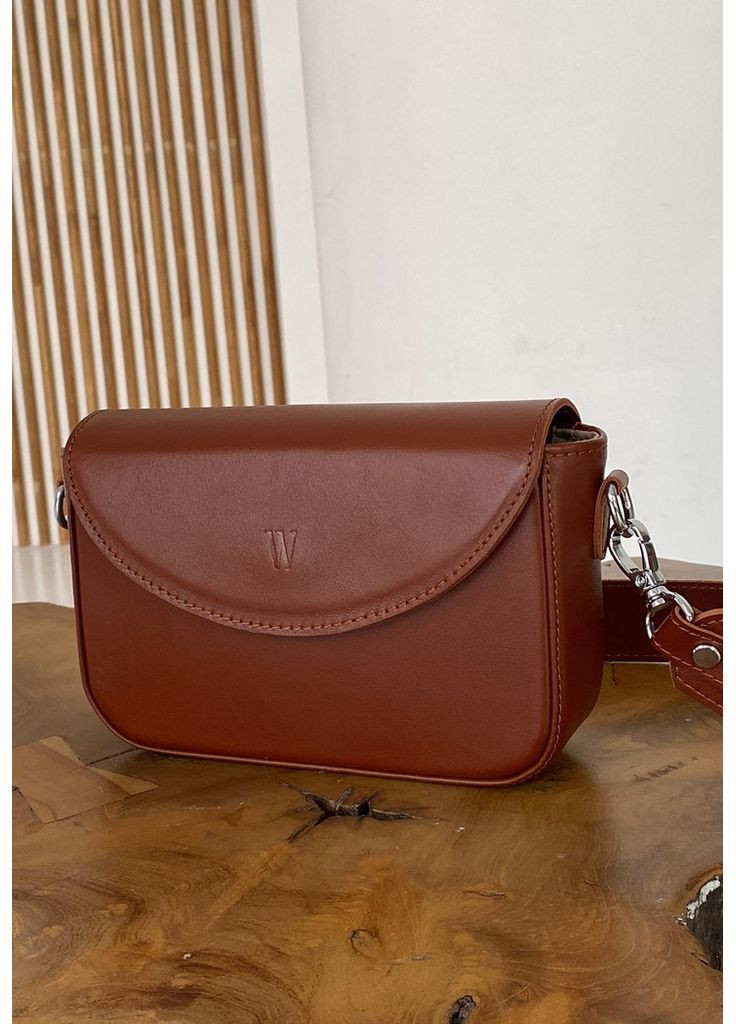 Женская кожаная сумка Molly светло-коричневая The Wings (348359083)