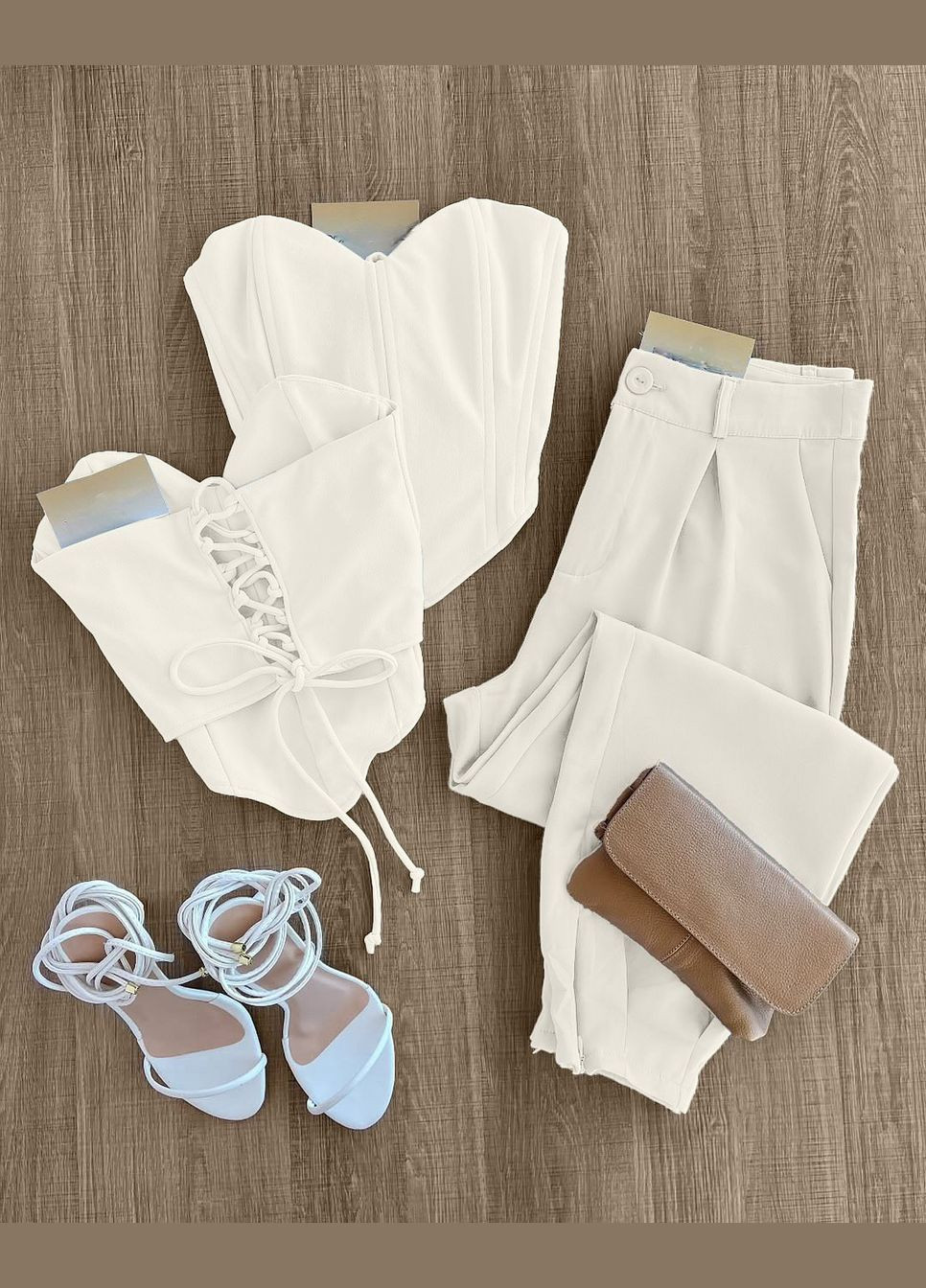 Жіночий костюм з топом-корсетом і штанами Avanti (334676798)