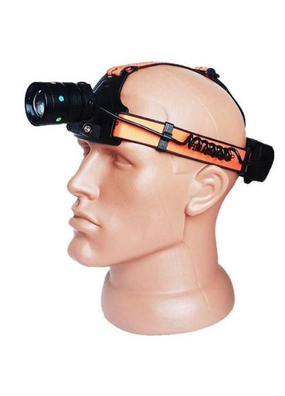 Налобный фонарь Night Vision Fluorescence BL-T210-TG zoom Type-C 2×18650 2 режима X-Balog (361851555)