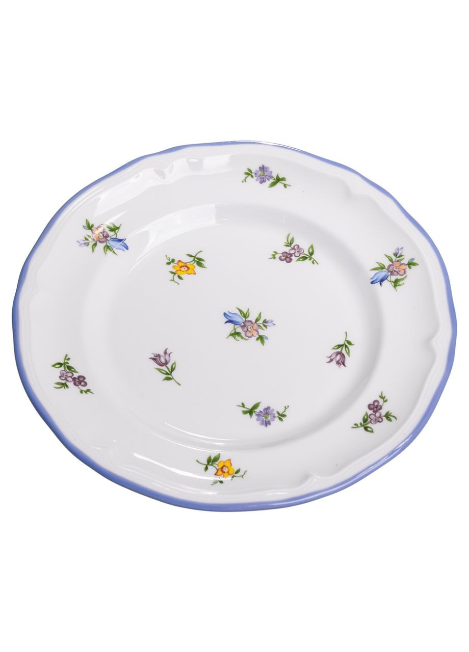 Столовий набір посуду тарілок і чашок 32 предмети на 6 персон Retro Floral порцеляновий, обідній столовий сервіз тарілок YY78-9A Yiwu (369388035)