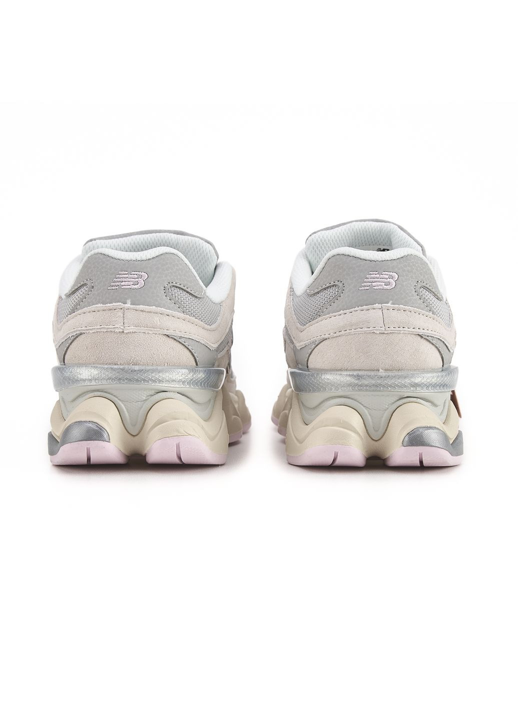 КРОССОВКИ ЖЕНСКИЕ NEW BALANCE 9060 GREY BEIGE PINK НЬЮ БЕЛАНС 9060 No Brand розовые демисезоны (368885157)
