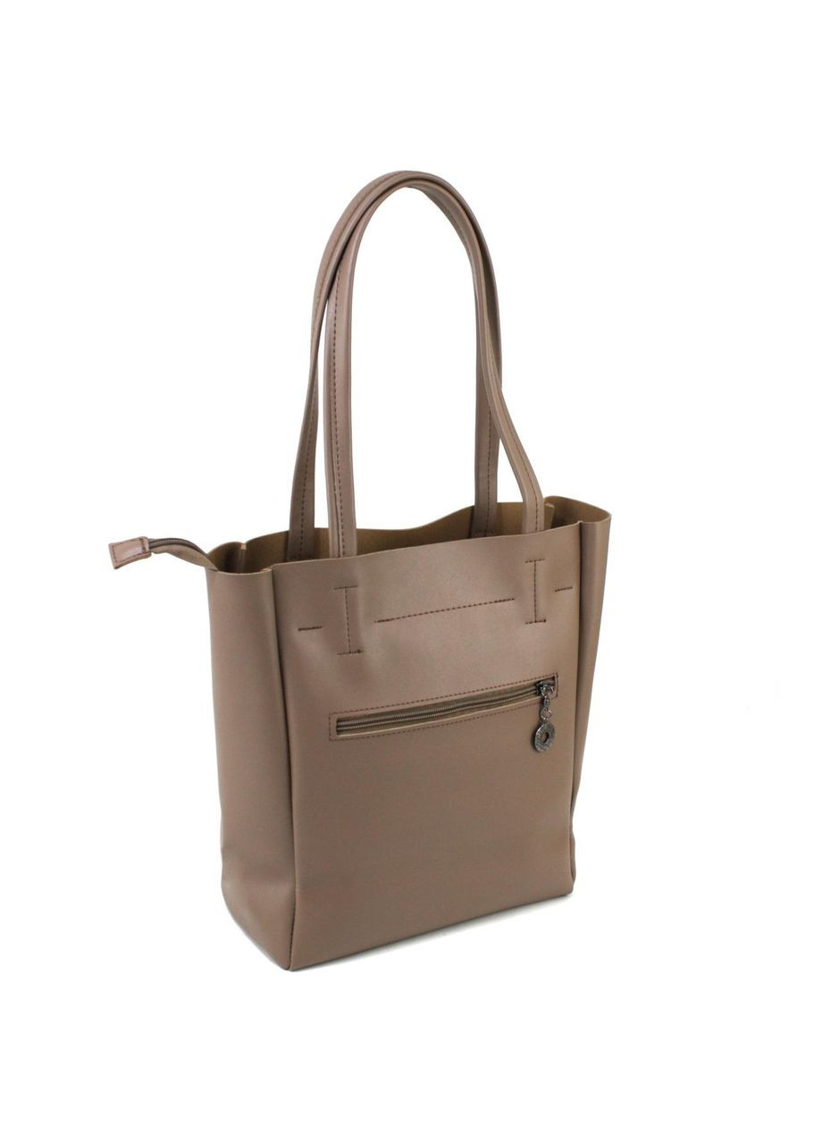 Сумка женская шопер 748196 коричневая Voila (367580965)