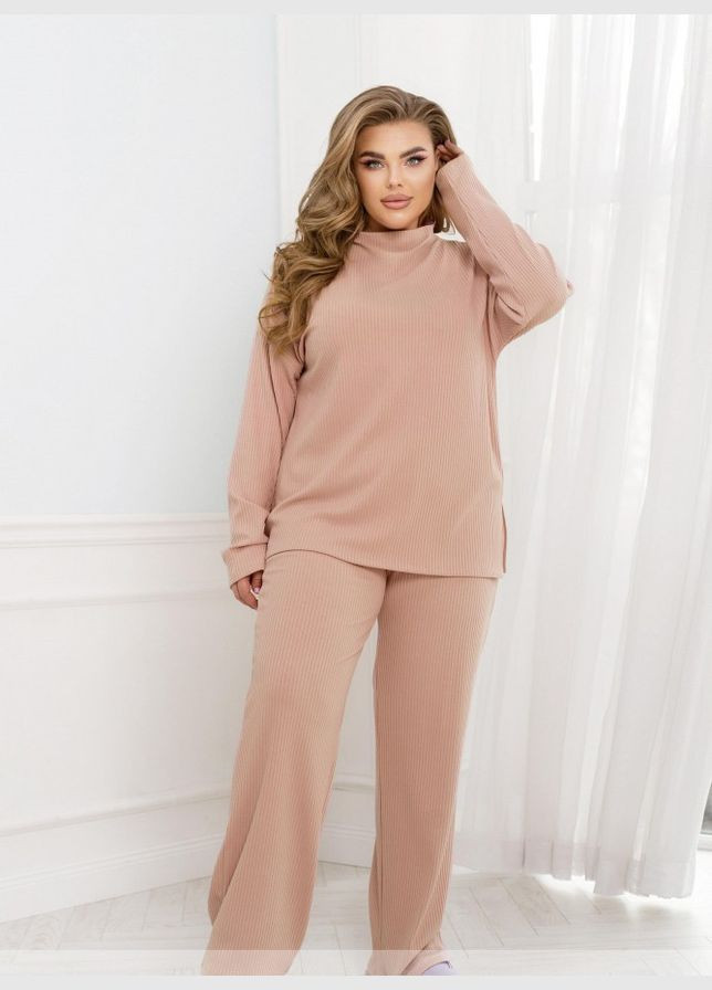 Костюм женский Костюм SF-8651-1-Пудровый 46-48 Sofia (268146517)