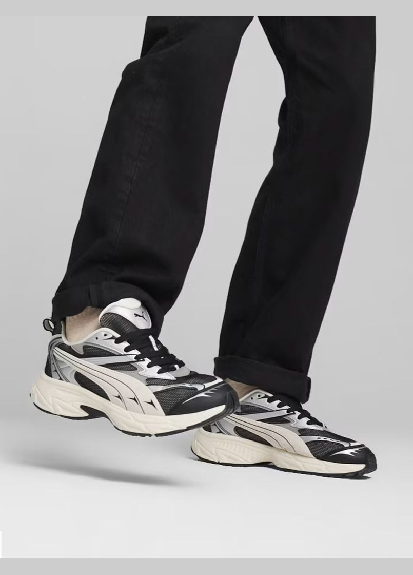 Бежевые всесезонные мужские кроссовки 39592001 бежевый ткань Puma