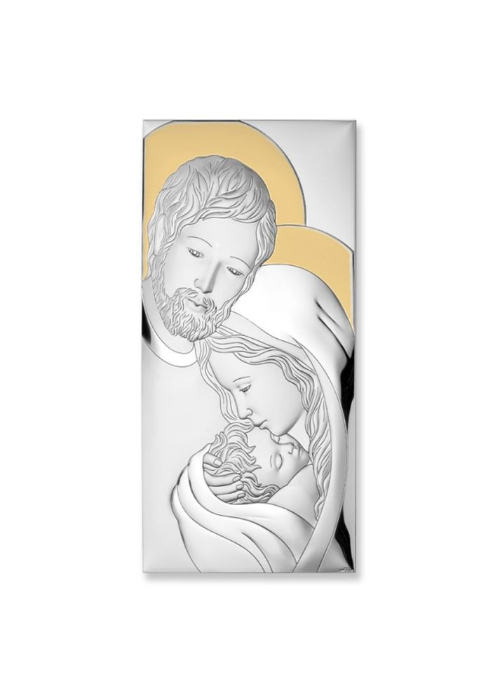 Срібна ікона Свята Родина (12 x 20 см) Valentі 81320 4XL ORO Valenti (337363336)