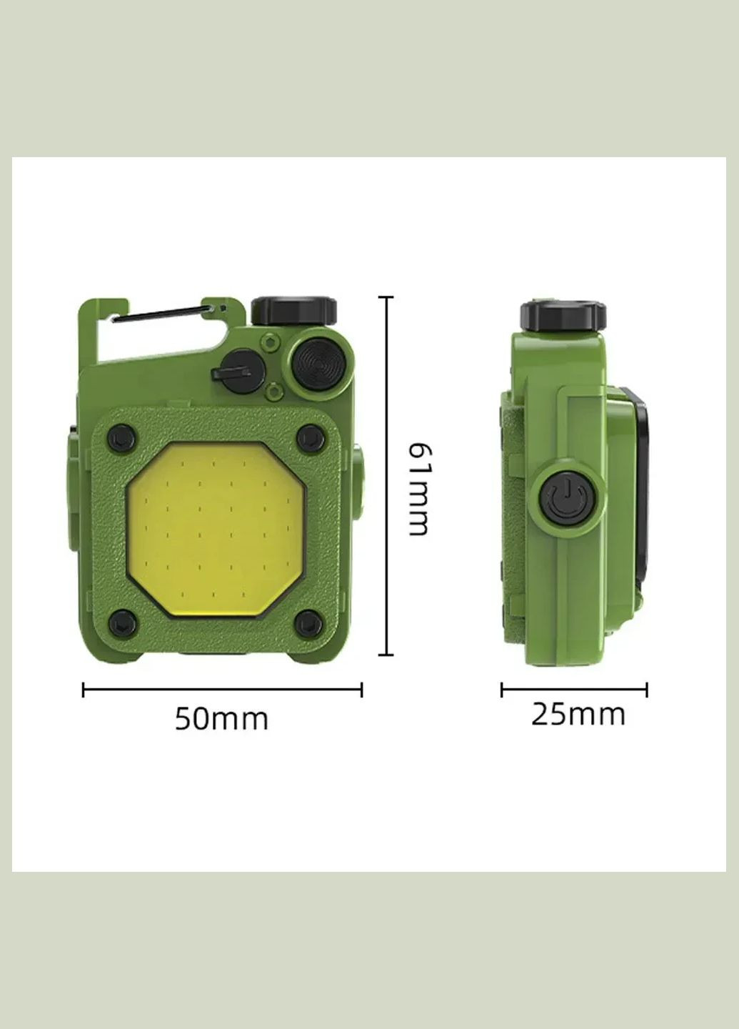 Фонарик СОВ, LED, отвертки, магнит, карабин, синий Unbranded (341288580)