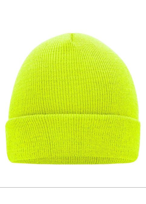 Шапка женская Knitted Cap MBYN Ярко-Жёлтый (MB7500/1MBYNU) Myrtle Beach (369359243)