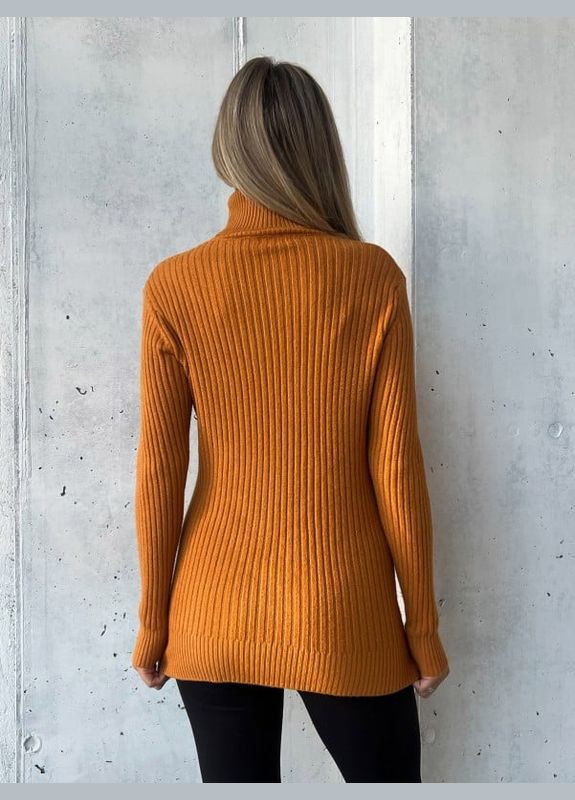 Горчичный демисезонный свитера wn20-575 ISSA PLUS