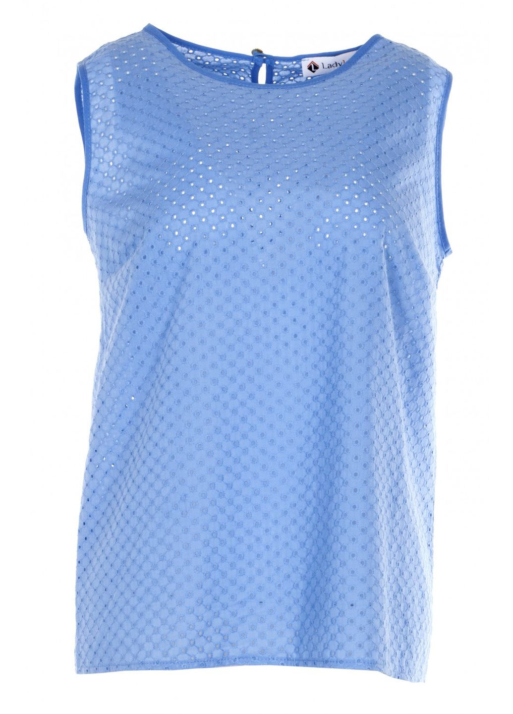 Жіноча майка з круглим коміром та широким кроєм (ll200210966) LadyLike — 333341383