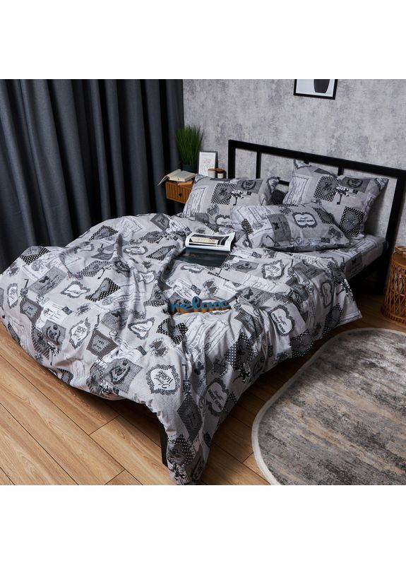 Комплект постельного белья Бязь Gold Люкс «» King Size 220x240 наволочки 2х50х70 (MS-820007281) Moon&Star Vintage Keys (356116412)