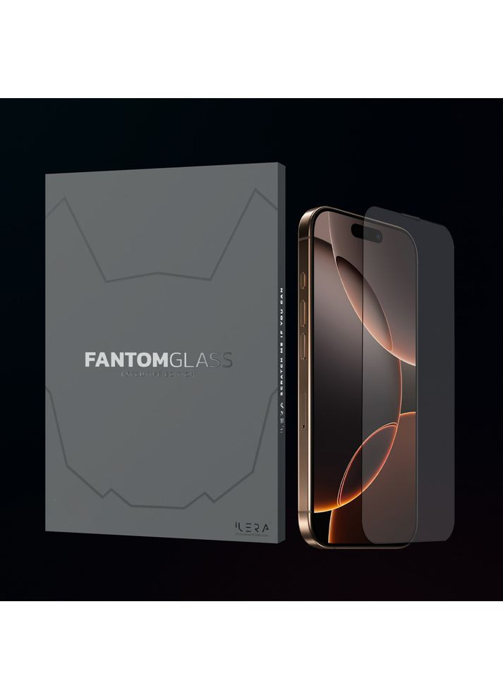 Защитное стекло Fantom Glass для Apple iPhone 16 Pro Max (ILFANT16PRMX) iLera (335808343)