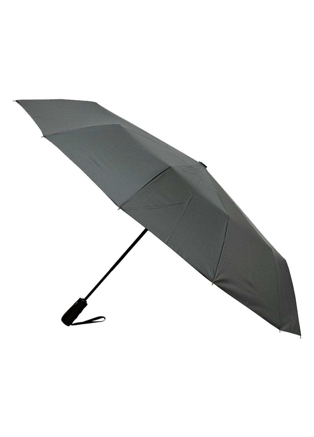 Сіра} парасолька складна 3260-03 повний автомат сірий Parachase середня система антивітер (366560096)