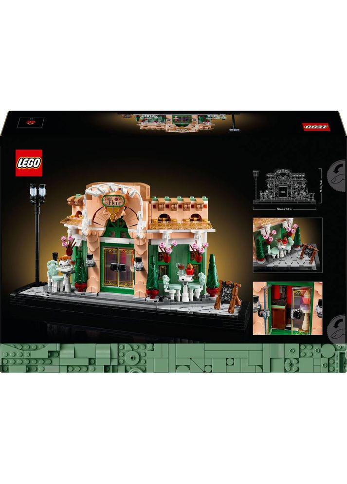Конструктор Icons Французька кав'ярня 1101 деталь (10362) Lego (323239679)