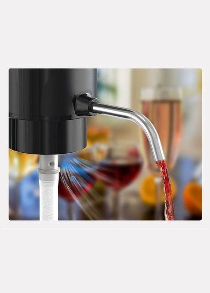 Електронна помпа аератор для вина,диспенсер акумуляторний.Винний електродозатор з акумулятором для пляшки No Brand (337341987)