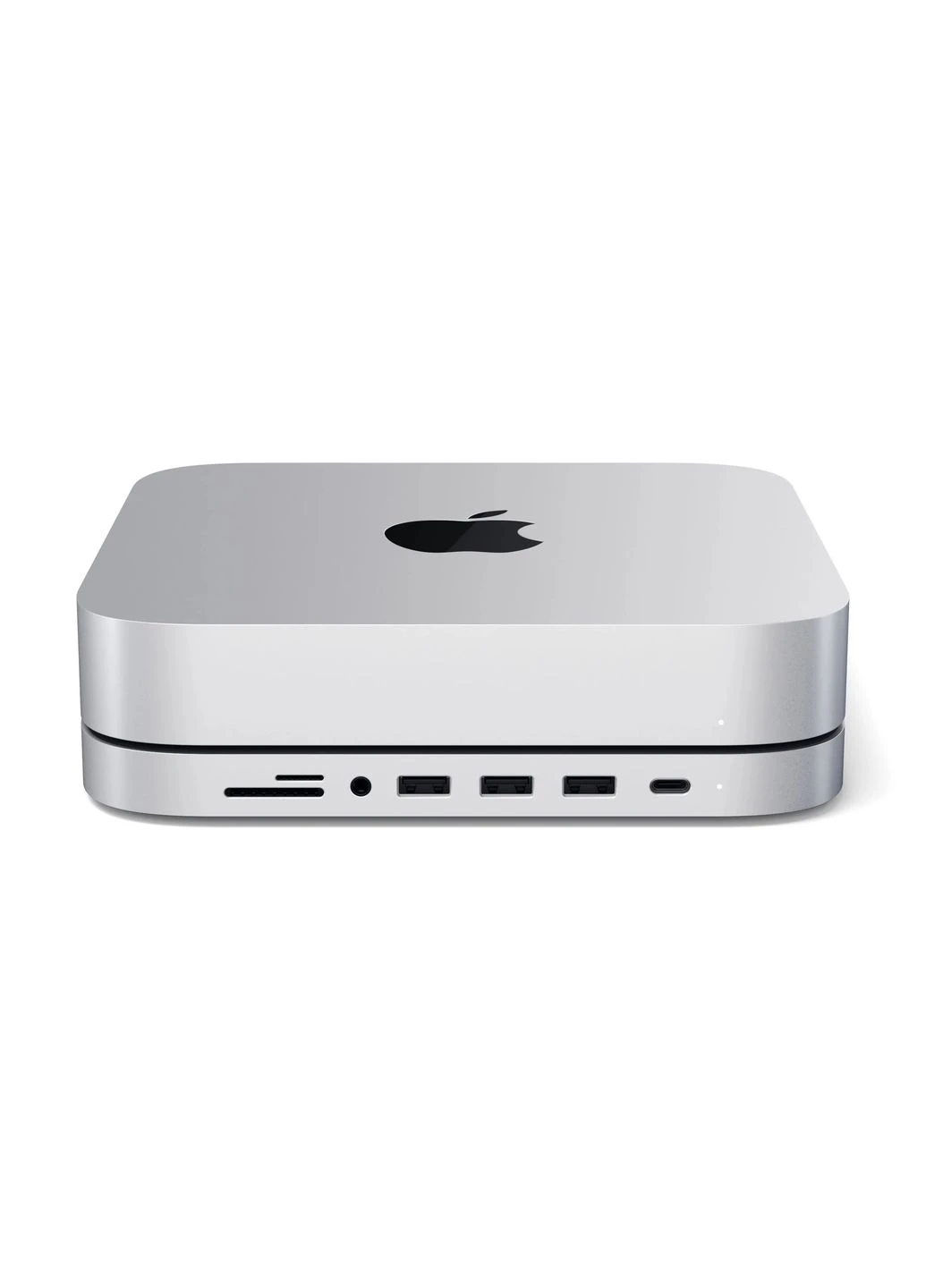 Алюминиевая подставка Хаб, Док-станция, концентратор для Mac mini M2/M1 Stand&Hub Док-станция для Mac Studio Satechi (361292749)
