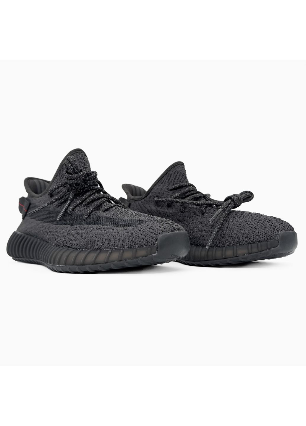 Чорні Осінні кросівки чоловічі adidas yeezy v2, black reflective адідас ізі буст No Brand