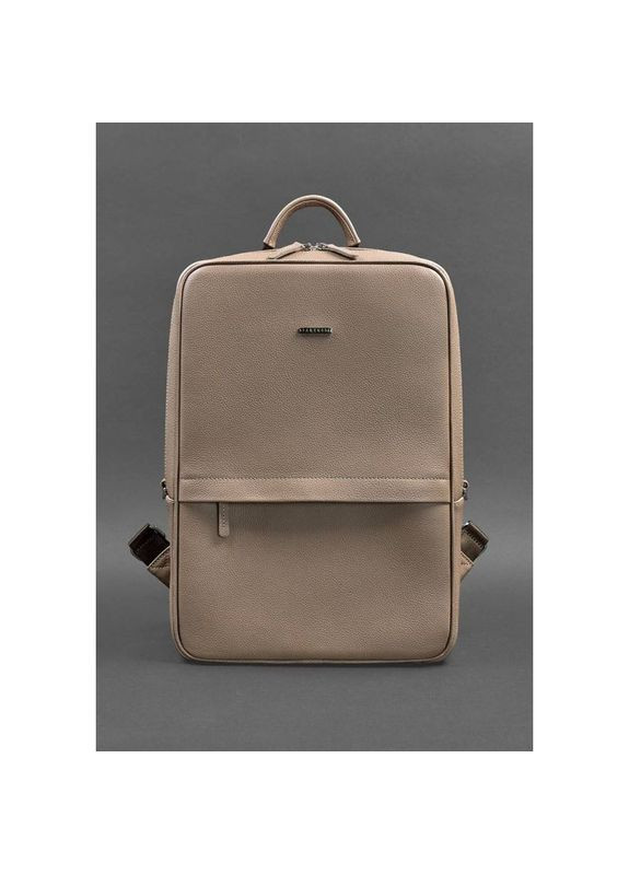 Рюкзак жіночий шкіряний Foster 1.0 Світло-бежевий BlankNote (301871561)