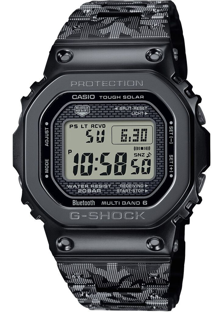 Часы 40th Anniversary G-SHOCK × ERIC HAZE Collaboration Model GMW-B5000EH-1ER кварцевые спортивные Casio (280926903)