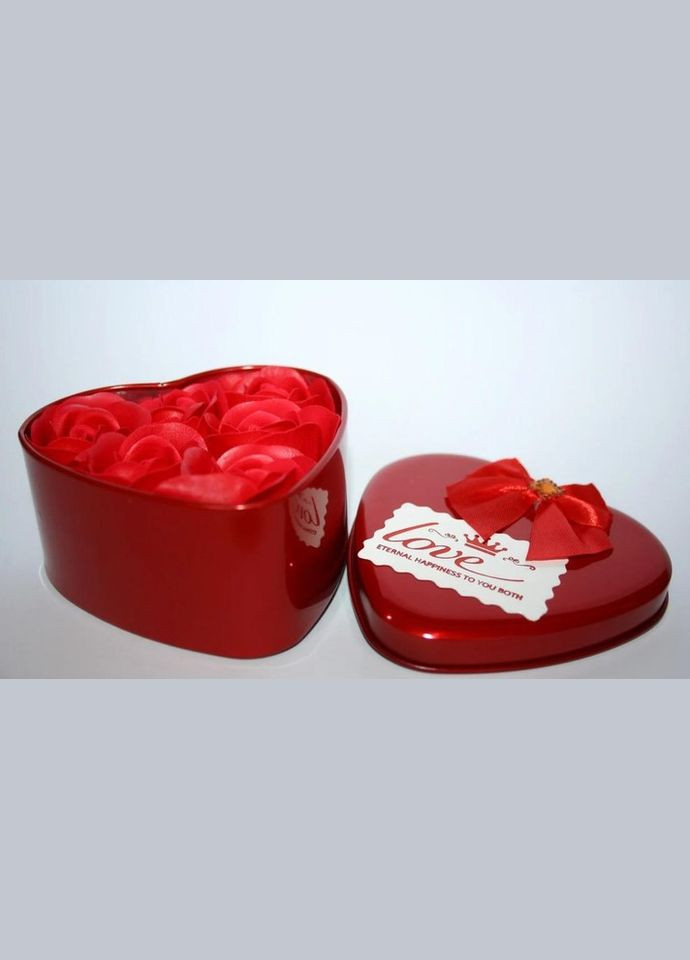 Набор роз Розовое влечение подарочный сердце розовый (2097774703) No Brand (328962047)