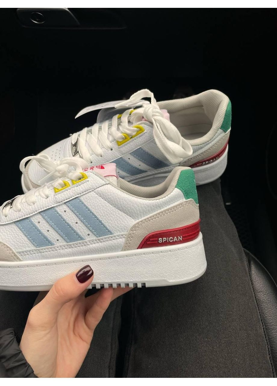 Комбіновані Осінні кросівки чоловічі adidas spican multicolor адідас No Brand