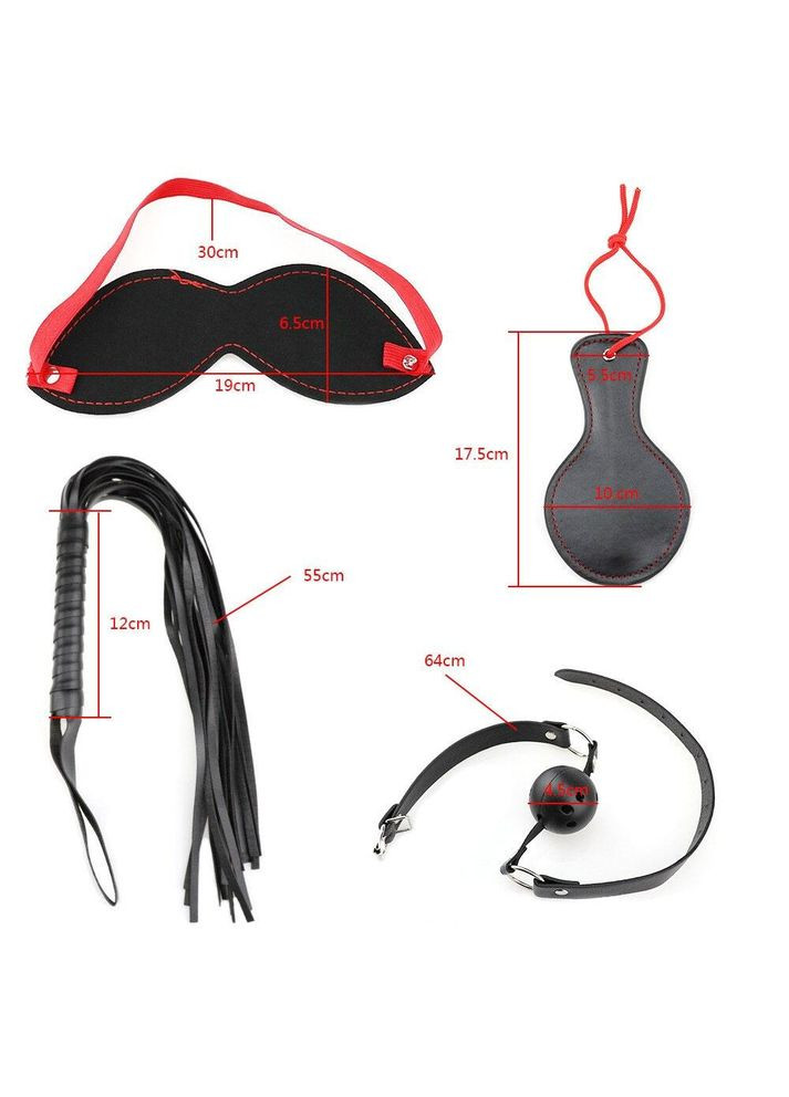 Універсальний набір комплект 8 предметів для зв'язування BDSM БДСМ China (317747579)